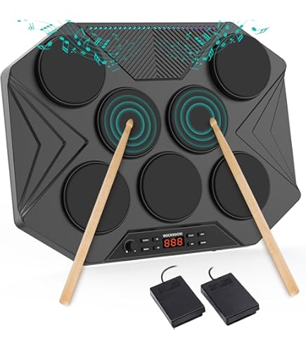 パーカッション・打楽器 aeroband pocketdrum 2 plus AeroBand PocketDrum 2 Plus Air Drum Set Air Drumsticks